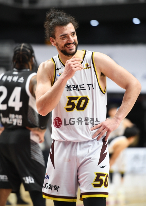 프로농구 창원 LG 아셈 마레이. /사진=창원 LG