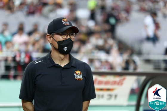 안익수 FC서울 감독. /사진=한국프로축구연맹