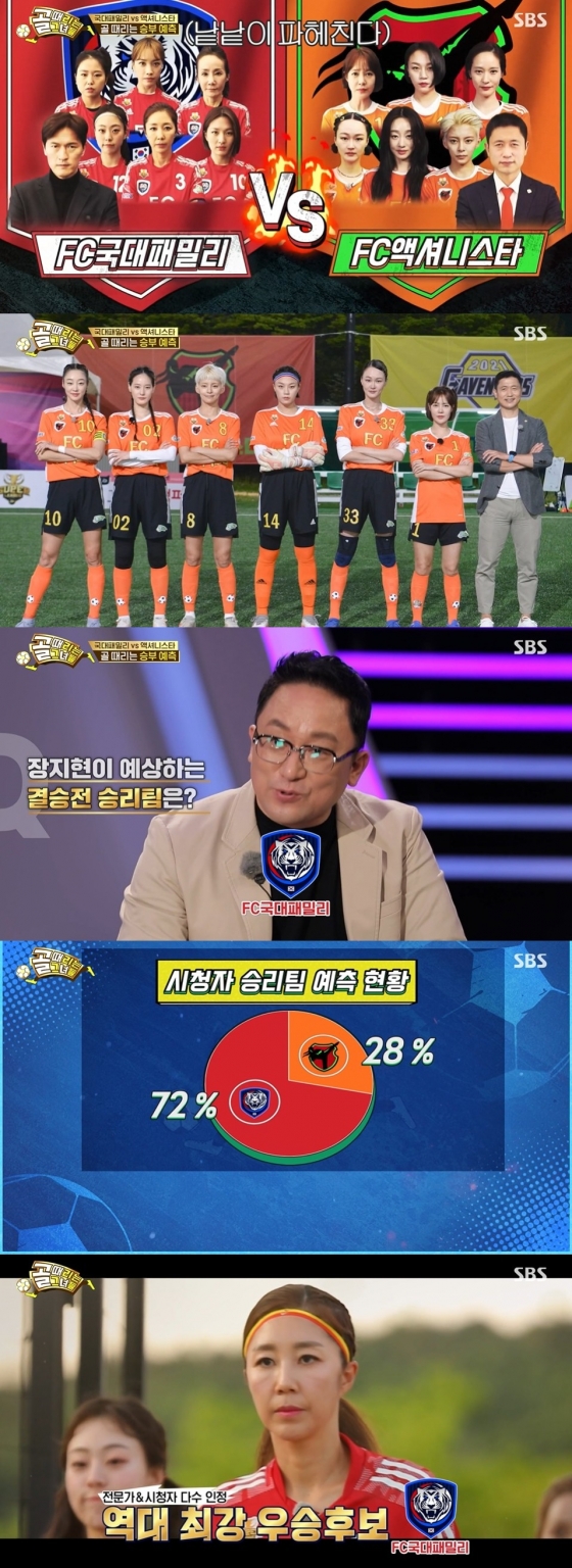 /사진=SBS 예능 프로그램 '골 때리는 그녀들' 방송화면
