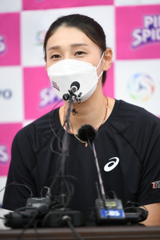 흥국생명 김연경./사진=한국배구연맹