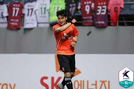 주민규. /사진=한국프로축구연맹 제공