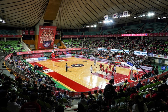 대구 한국가스공사의 홈인 대구 실내체육관. /사진=KBL 제공