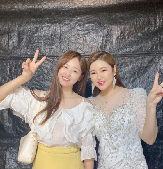 가수 정다경, 송가인 /사진=정다경 인스타그램