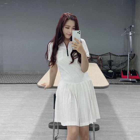 AOA 멤버 찬미./사진=찬미 인스타그램
