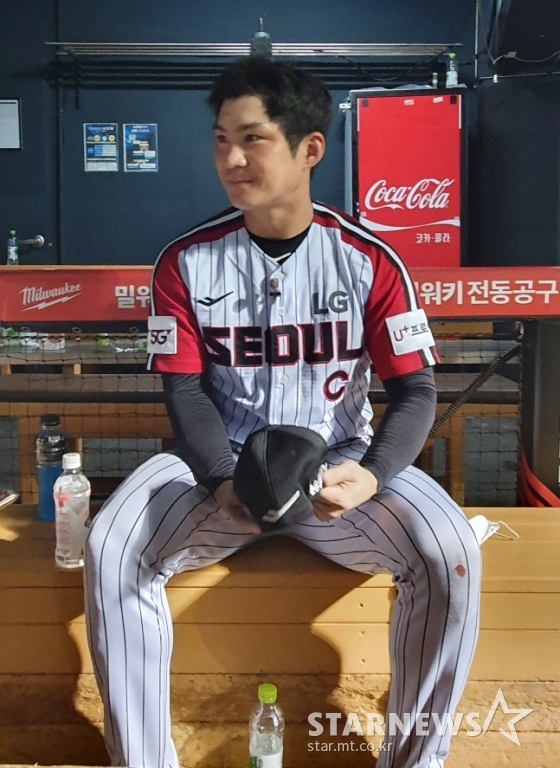 LG 오지환./사진=김동윤 기자