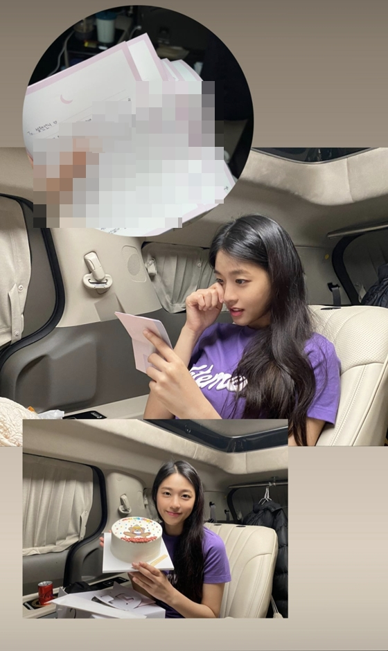 설현./사진=설현 인스타그램 스토리