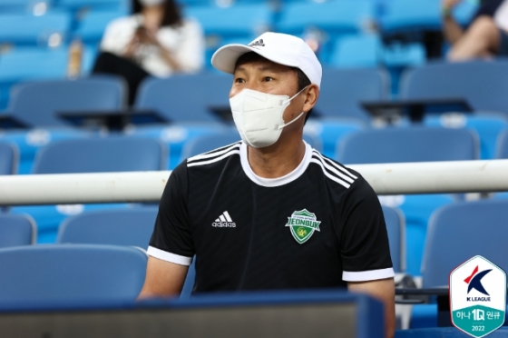 김상식 전북현대 감독. /사진=한국프로축구연맹