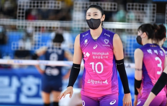 흥국생명 김연경./사진=한국배구연맹