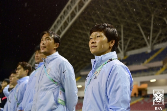 황인선 대한민국 U-20 축구대표팀 감독. /사진=대한축구협회