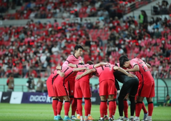 대한민국 축구대표팀 선수들. /사진=대한축구협회