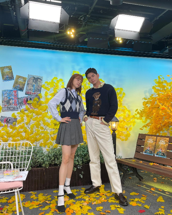 옹성우, 박세완./사진=옹성우 인스타그램