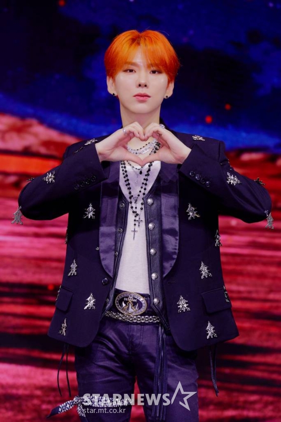 그룹 몬스타엑스 기현/사진제공=스타쉽엔터테인먼트/사진=이동훈 기자 photoguy@