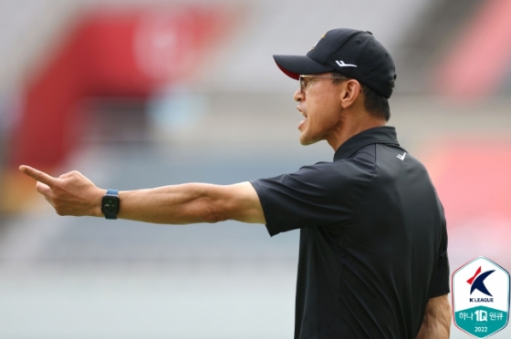 안익수 FC서울 감독. /사진=한국프로축구연맹