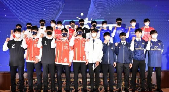 2022~2023 KOVO 남자 신인선수 드래프트에 지명된 선수들 사진./사진=한국배구연맹