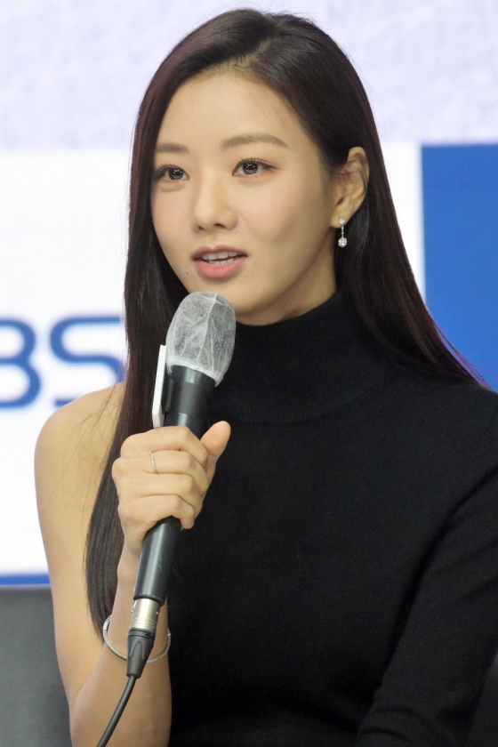 배우 이세희가 5일 오후 서울 여의도 KBS별관에서 진행된 KBS 2TV 수목극 &#039;진검승부&#039; 온라인 제작발표회에 참석해 인사말을 하고 있다. 2022.10.05 /사진=임성균 기자 tjdrbs23@