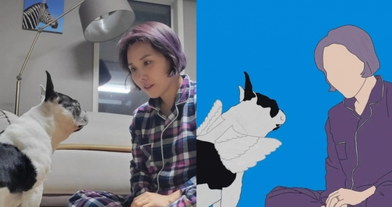 코미디언 신봉선 /사진=신봉선 인스타그램