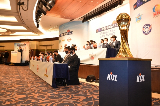 11일 서울 호텔리베라에서 열린 2022~2023 SKT 에이닷 프로농구 개막 미디어데이. /사진=KBL