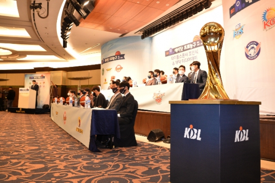 11일 리베라호텔에서 열린 2022~2023 SKT 에이닷 프로농구 개막 미디어데이. /사진=KBL