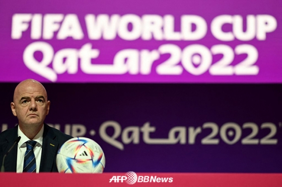 잔니 인판티노 FIFA 회장. /AFPBBNews=뉴스1