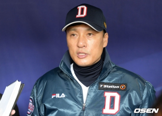 이승엽 두산 감독.