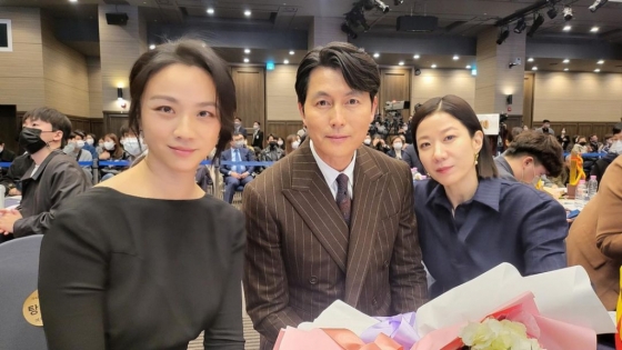 탕웨이 정우성 전혜진 / 사진=정우성 인스타그램