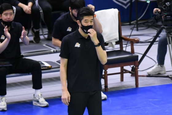 후인정 KB손해보험 감독./사진=한국배구연맹