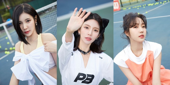 앨리스 소희, 도아, 가린(왼쪽부터)