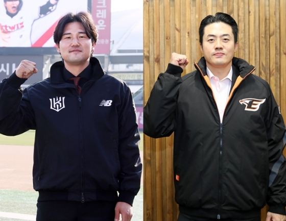 김상수-오선진(오른쪽)./사진=KT 위즈, 한화 이글스