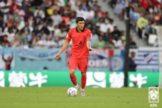 대한민국 축구대표팀 수비수 김민재. /사진=대한축구협회