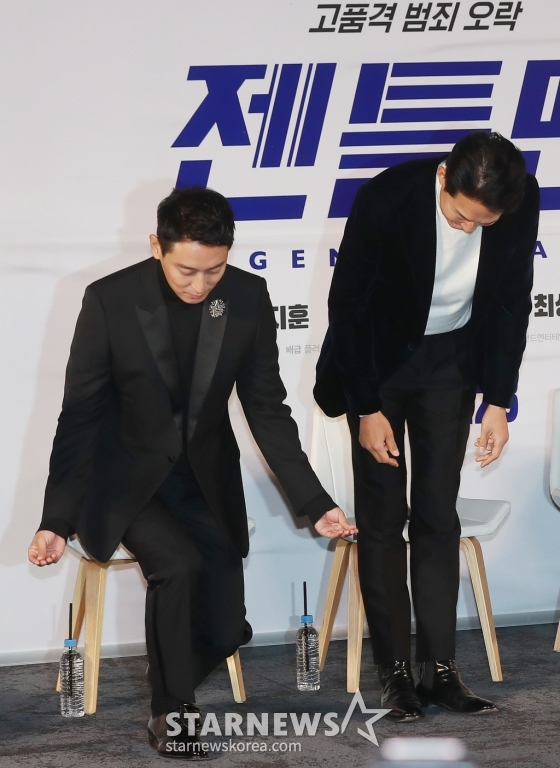 주지훈 박성웅 / 사진=이동훈 기자