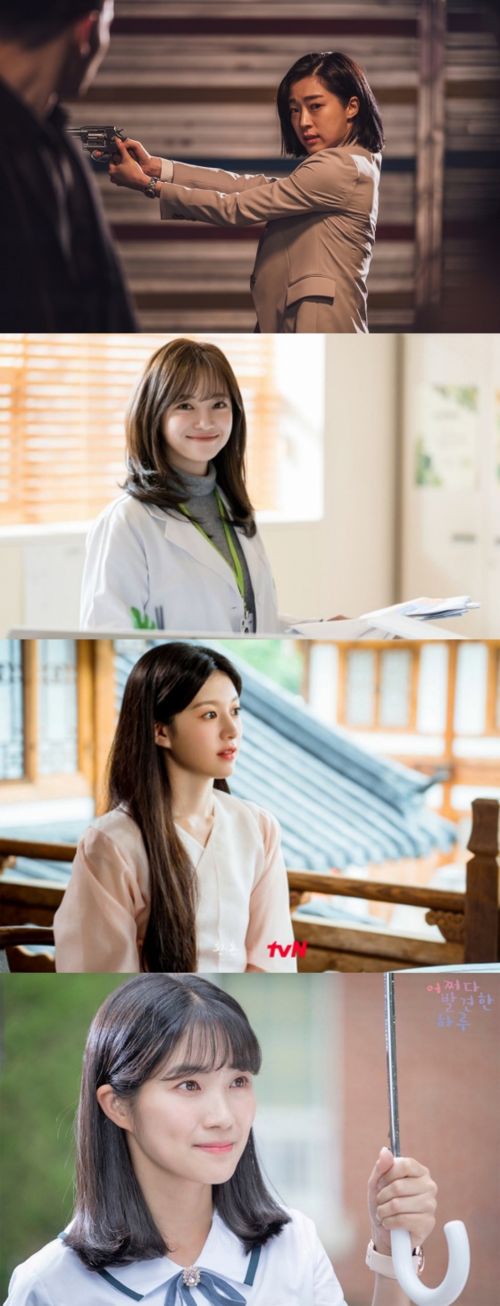 사진=웨이브, SBS '사내맞선', tvN '환혼: 빛과 그림자', MBC '어쩌다 발견한 하루'