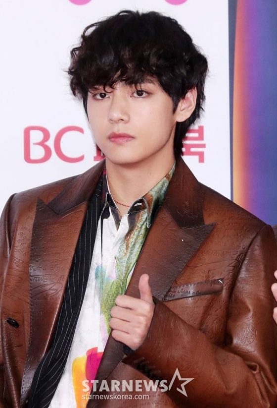 방탄소년단 뷔 /사진=김휘선 기자 hwijpg@