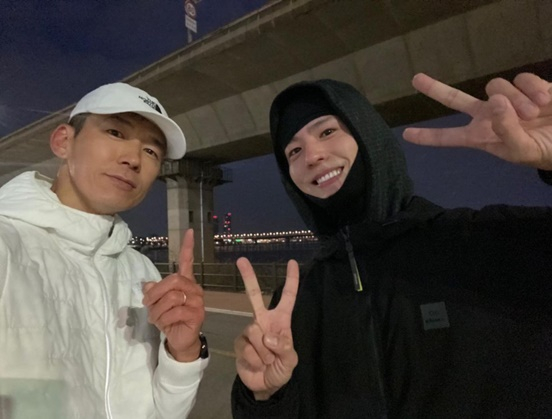션과 박보검 / 사진=션 공식계정