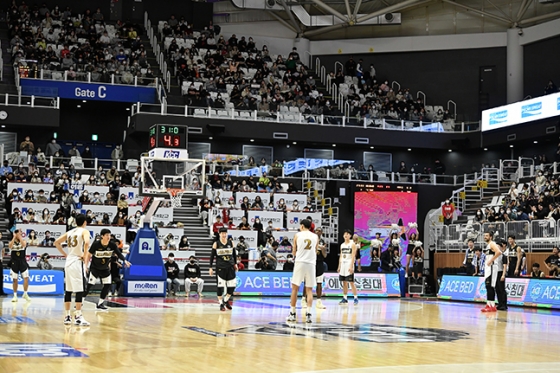 지난 15일 수원KT소닉붐 아레나에서 열린 2022~2023 SKT 에이닷 프로농구 KBL 올스타전. /사진=KBL