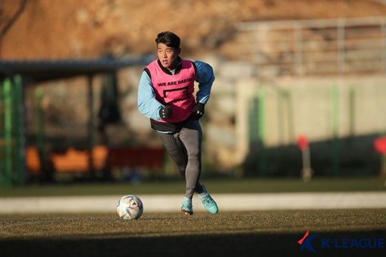 김강산. /사진=한국프로축구연맹 제공