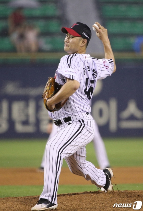 LG 송은범. /사진=뉴스1