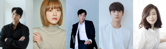 tvN 새 드라마 '스틸러 : 일곱 개의 조선통보' 주원(왼쪽부터), 이주우, 조한철, 김재원, 최화정 /사진=tvN