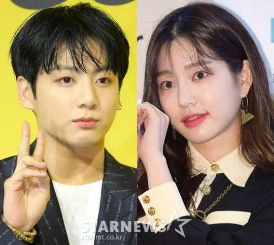 그룹 방탄소년단 정국, 배우 이유비 /사진=스타뉴스
