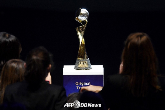 FIFA 여자 월드컵 투로피. /AFPBBNews=뉴스1