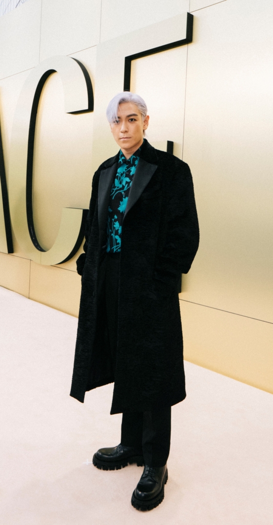 가수 겸 배우 탑 /사진제공=베르사체(VERSACE)