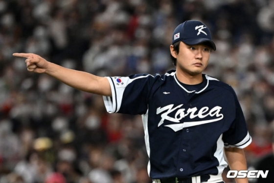 정철원이 2023 WBC 일본전에서 마운드에 올랐다.