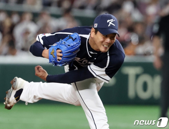 대표팀 은퇴를 선언한 김광현. /사진=뉴스1
