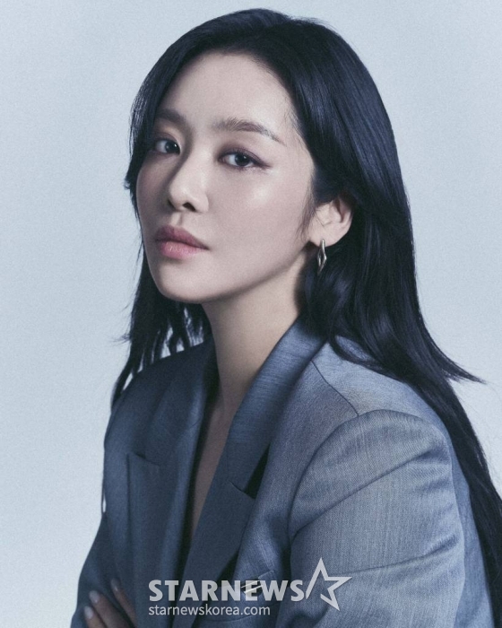 넷플릭스 오리지널 드라마 &#039;더 글로리&#039;의 배우 차주영이 15일 오전 진행된 인터뷰를 위해 포즈를 취하고 있다. /사진제공=넷플릭스 2023.03.15 /사진=이동훈 기자 photoguy@