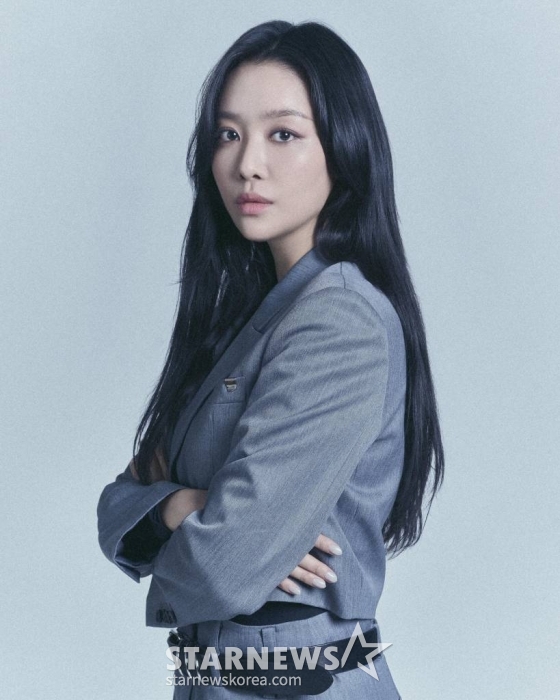넷플릭스 오리지널 드라마 &#039;더 글로리&#039;의 배우 차주영이 15일 오전 진행된 인터뷰를 위해 포즈를 취하고 있다. /사진제공=넷플릭스 2023.03.15 /사진=이동훈 기자 photoguy@