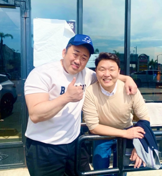 싸이, '예정화♥' 마동석과 브로맨스.. 싸이, '예정화♥' 마동석과 브로맨스..