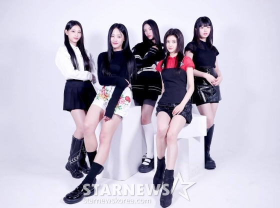 걸그룹 뉴진스(NewJeans, 민지 하니 다니엘 해린 혜인)  /사진=김창현 기자 chmt@