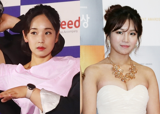 tvN &#039;코미디빅리그&#039;에 합류할 예정인 전수희(사진 왼쪽), 홍예슬./사진=이동훈 기자 photoguy@, 김창현 기자 chmt@