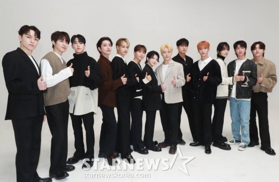 그룹 세븐틴 AAA인터뷰 /사진=이동훈 기자 photoguy@