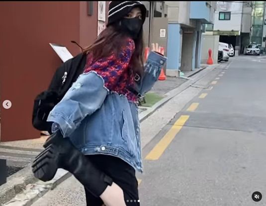 /사진=한소희 SNS