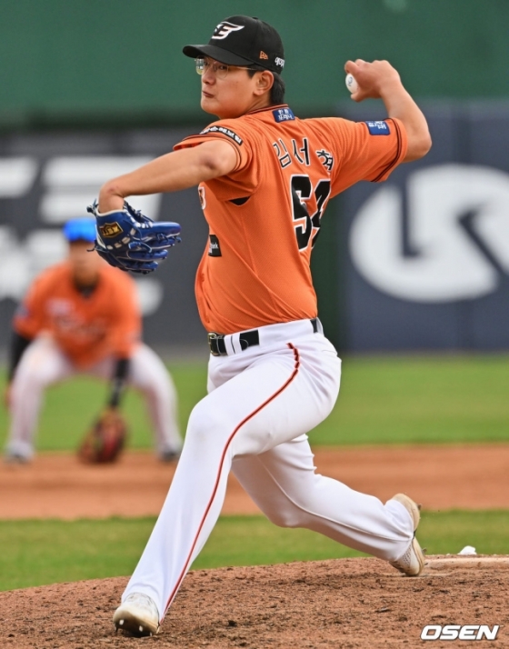 한화 투수 김서현. /사진=OSEN